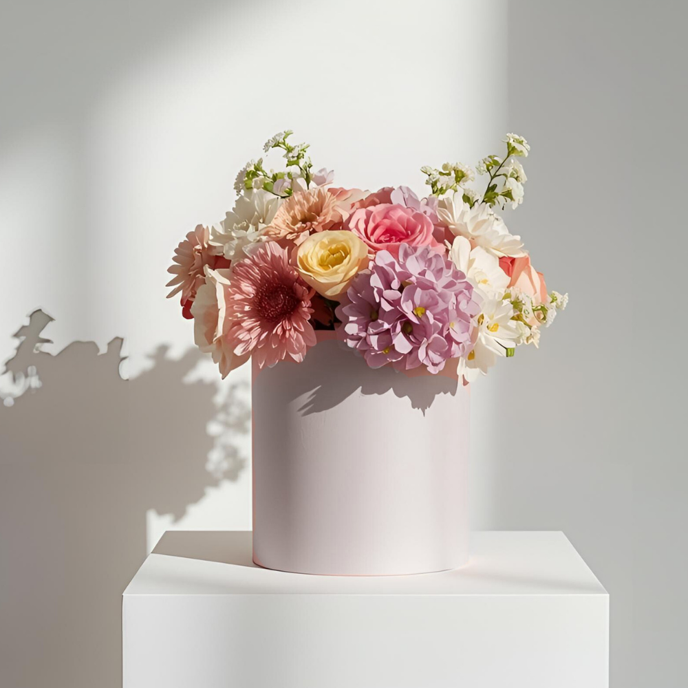 Cappelliera con fiori