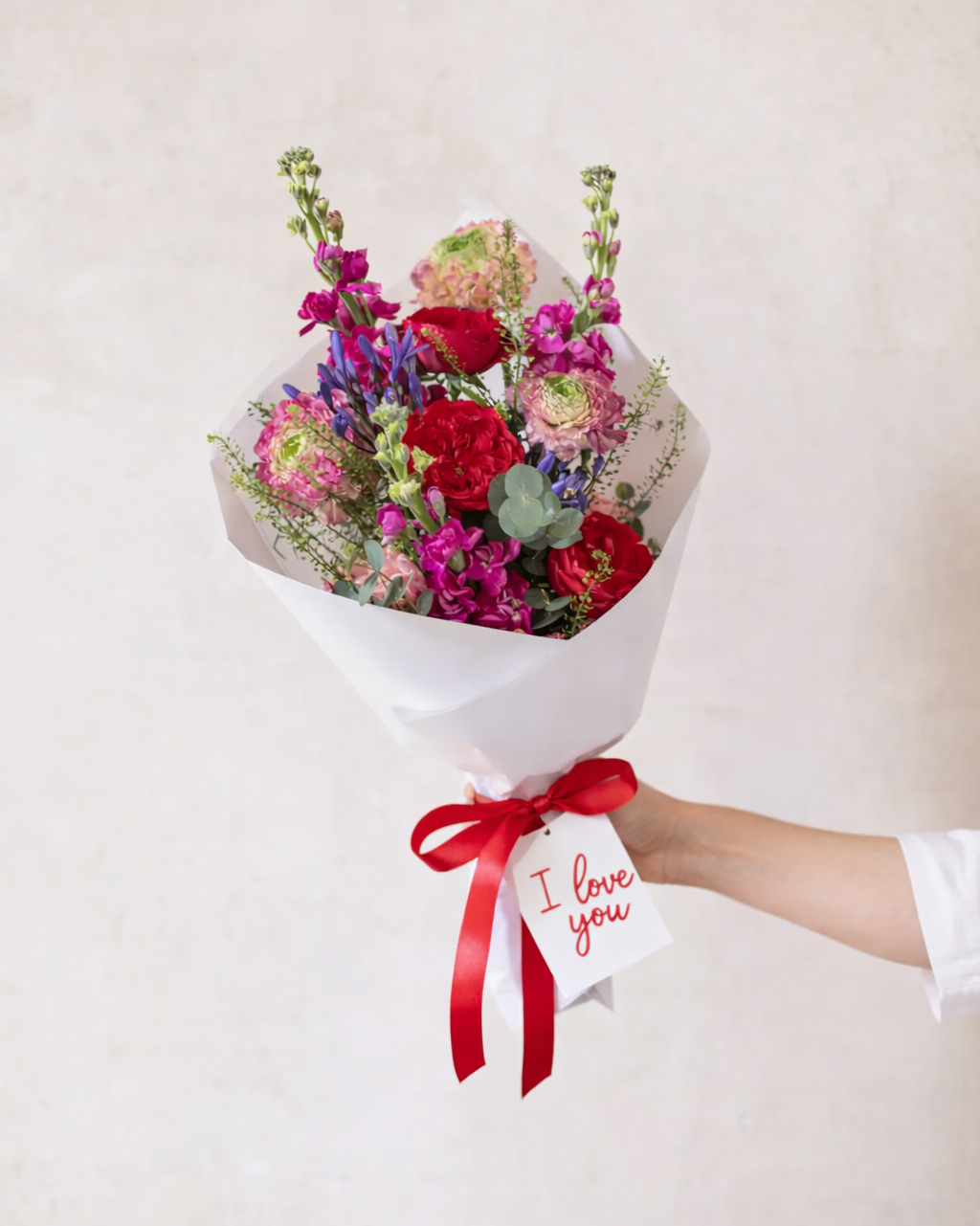 Fiori colorati di stagione